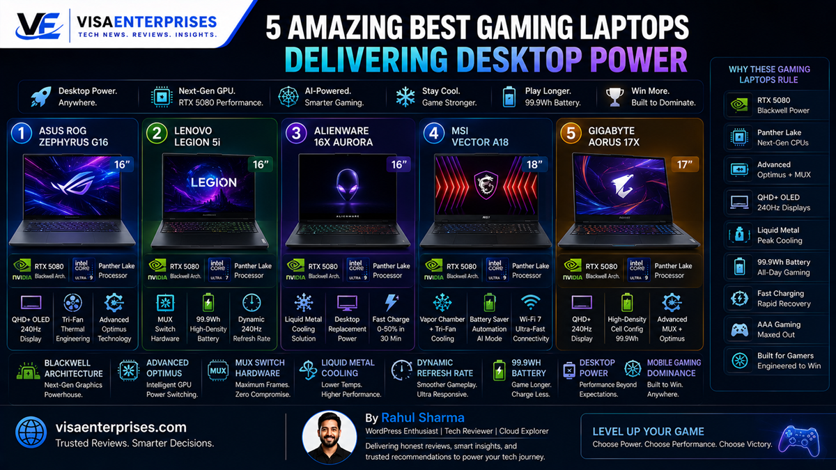 best gaming laptops