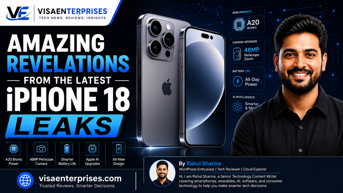 iPhone 18 leaks