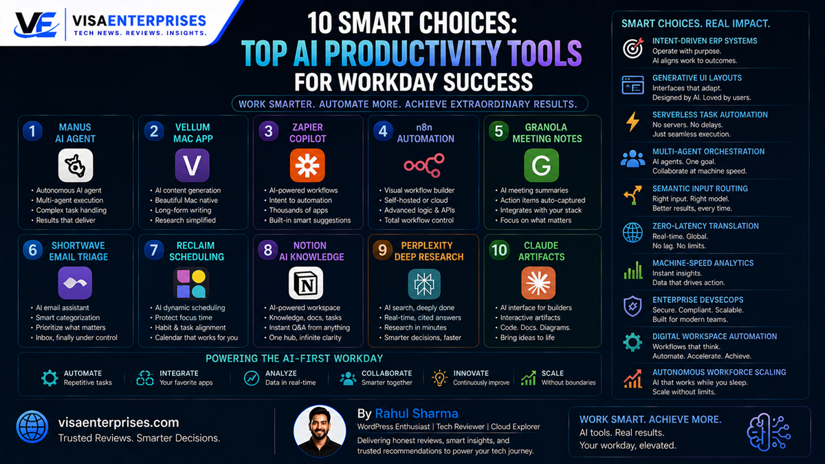 top AI productivity tools